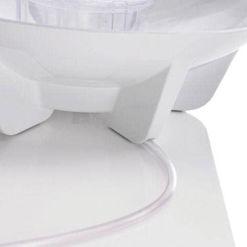 biOrb Halo 15 Acrylic 4-Gallon Aquarium with Multi-Color Remote-Controlled LED Lights Modern Compact Tank for Tabletop or Desktop Display, White