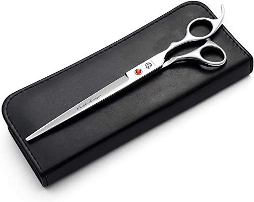 Purple Dragon 5"/5.5"/6"/6.5"/7"/7.5"/8"/9"/10" Sharp Edge Hair Cutting Shears Pet/Puppy/Cat Grooming Scissors with Bag - Perfect for Barber or Dog Groomer