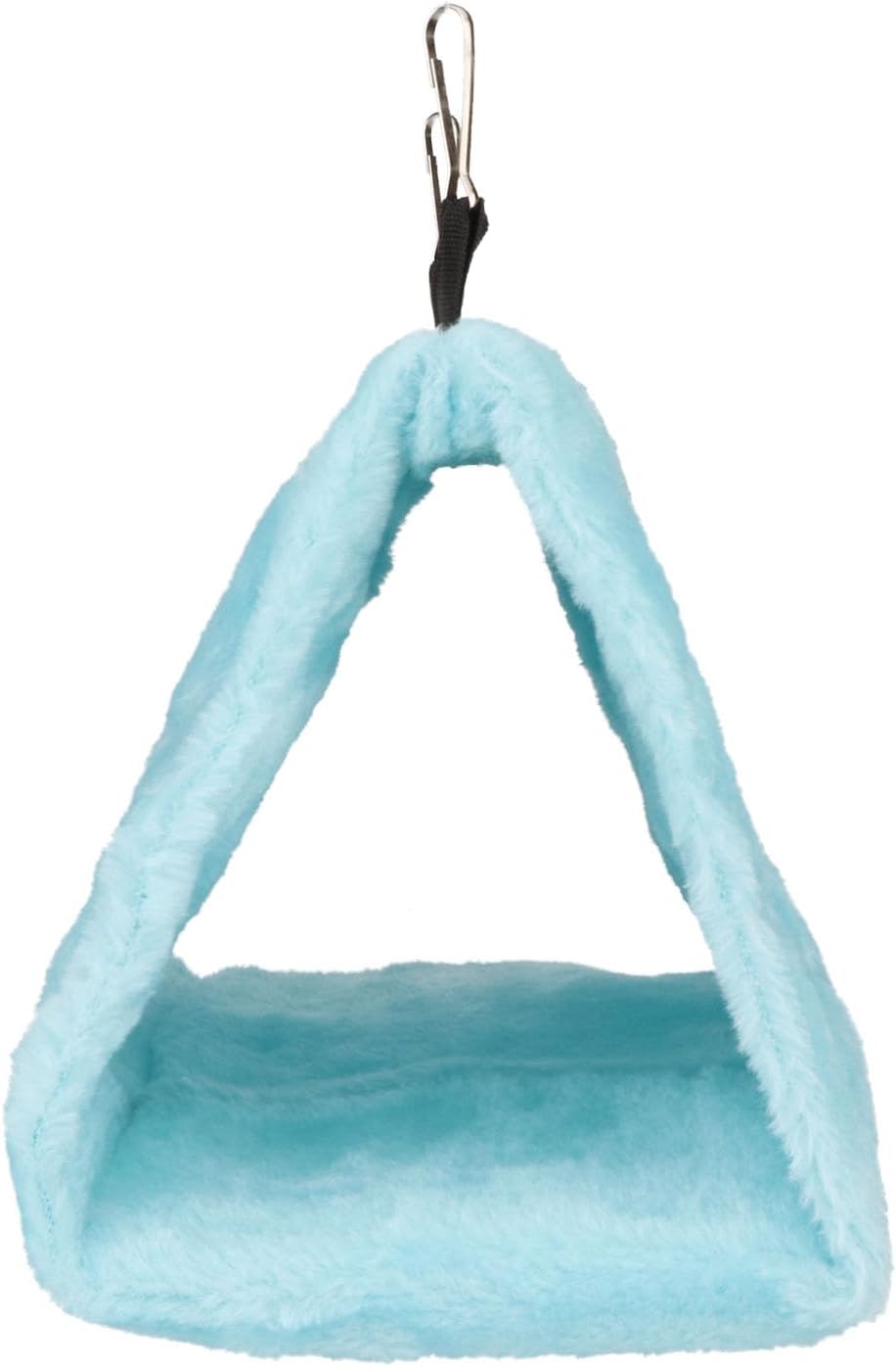 Wontee Bird Nest House Warm Bird Bed Hanging Hammock Snuggle Hut for Budgies Parakeets Caique Senegal Quaker Parrots Cockatiels Conures (Blue)