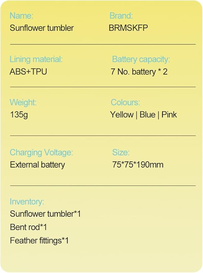 Wobble Cat Toy, an Adorable Interactive Rolling pet Toy Featuring Fun Sunflower Decorations and Feathers to Ignite Your Cat's Hunting Instincts.(Pink)