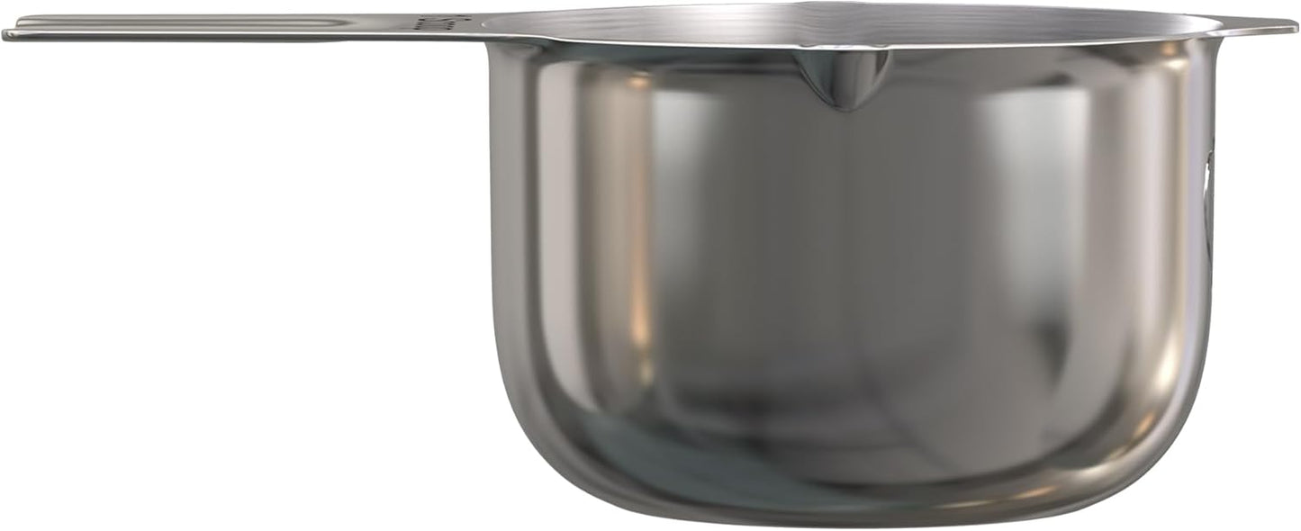 Color Up 1 Cup Pet Food Scoop – Stainless Steel Dog Food Scoop Cup (16 Tbsp) – Heavy-Duty, Rust-Resistant Measuring Scoop for Dogs, Cats, Birds & Rabbits – Ideal for Dry Food & Treats