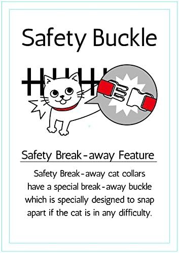 Necoichi Chirimen Cat Collar with Clover Bell (Baby Blue) with Bell Safety Breakaway Soft Lightweight for Cats Kitty Kitten Japanese Stylish Pattern, No.1 Seller in Japan