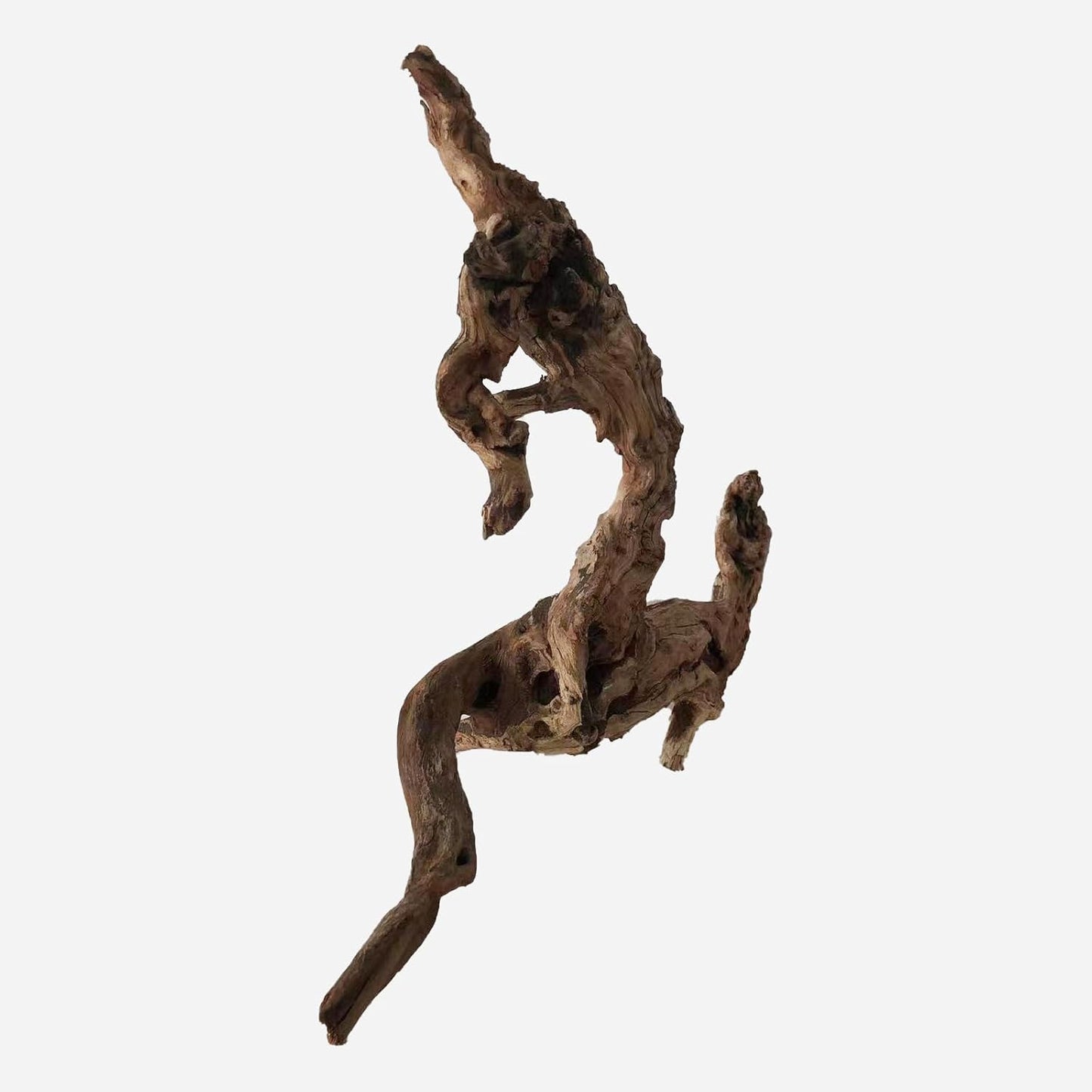 LYPHARD AQUARIUMS Natural Driftwood for Aquarium Decor, L20.08×W6.69×H18.11 Inches Large Drift Wood Decorations for Reptile Hide, Fish Tank, Optional Shapes