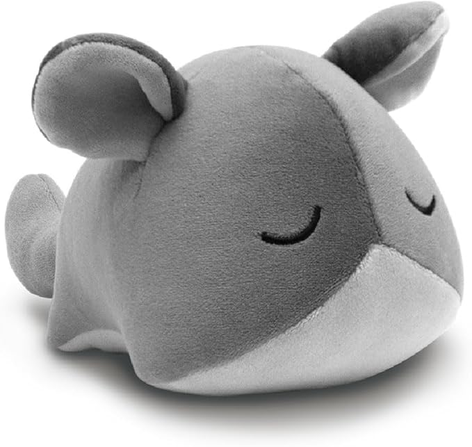 Paw Inspired Chinchilla Cuddler for Chinchillas, Guinea Pigs, Hamsters, Rats, Ferrets, Hedgehogs, Sugar Gliders, Small Animals | 9-Inch Chinchilla Plush Accessory Toy (Gray)