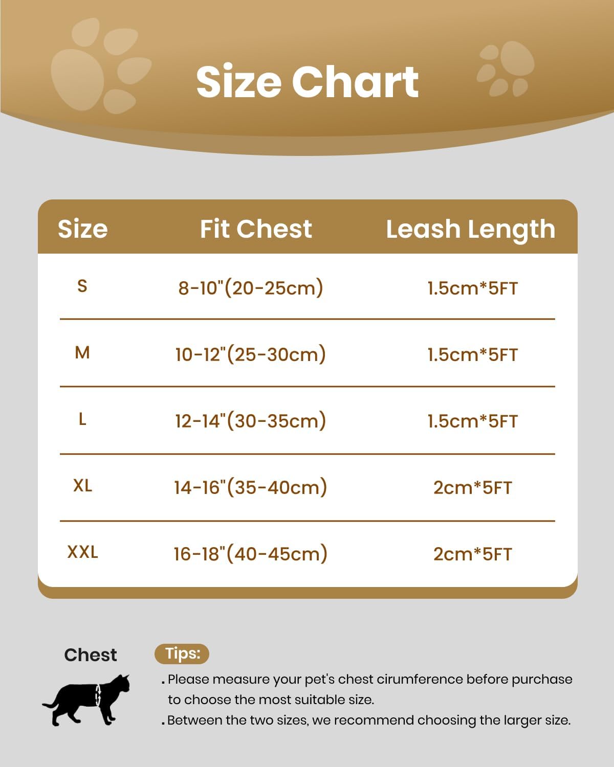 FAYOGOO Cat Harness and Leash Set | Upgrade Step-in Escape Proof Harness | Lightweight Soft Vest, No-Choke Design for Walking, Travel, Camping (Black)