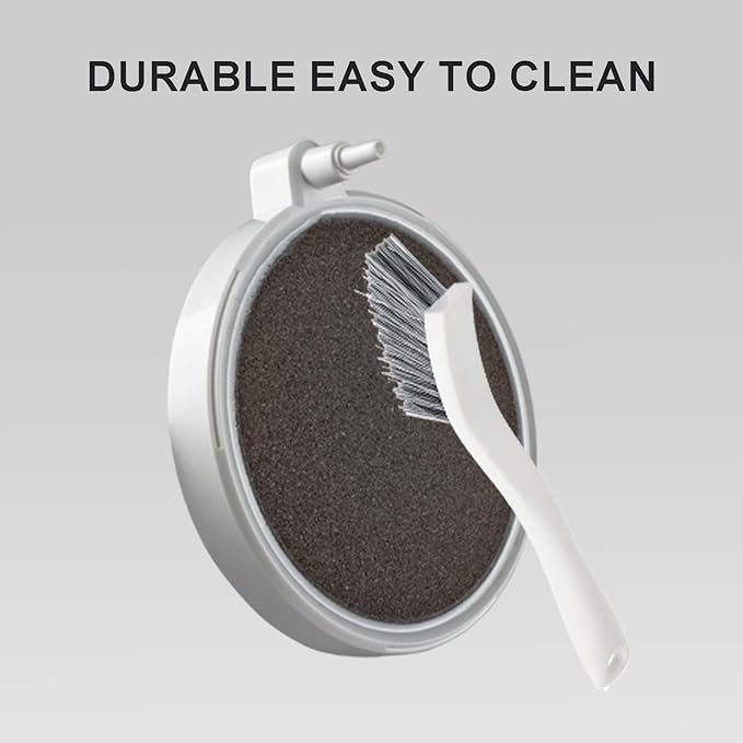 Aquarium Bubbler Air Stone – 4 Inch Fish Tank Nano Quiet Dissolved Oxygen Diffuser Make Super Tiny Bubbles for 35-100 Gallon Aquarium Fish Tank Hydroponics