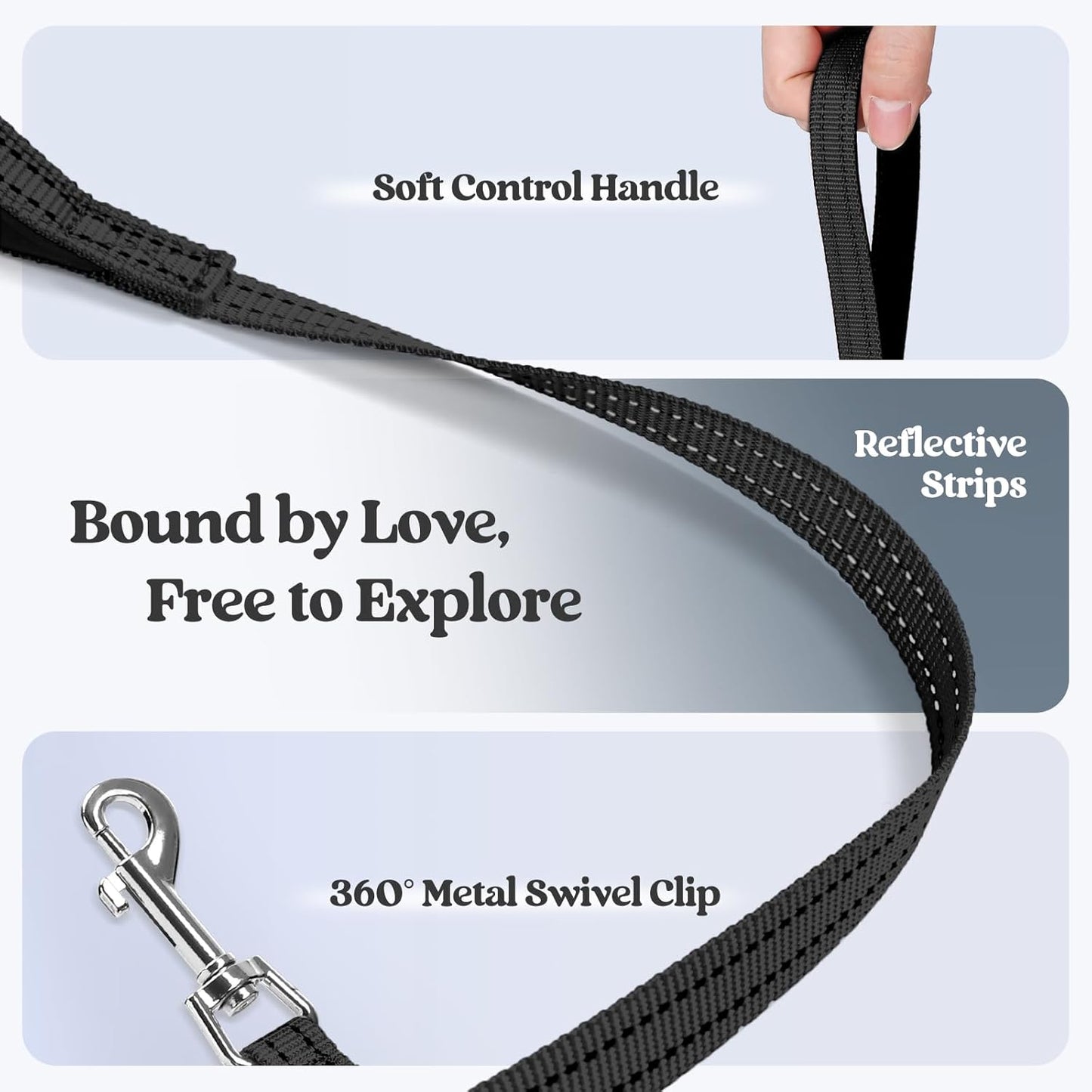 rabbitgoo Dog Harness Small Sized and Leash Set, Step in Soft Light Puppy Vest, Breathable Mesh Pet Harness, Reflective for Outdoor Safe Walking, Black XXXS