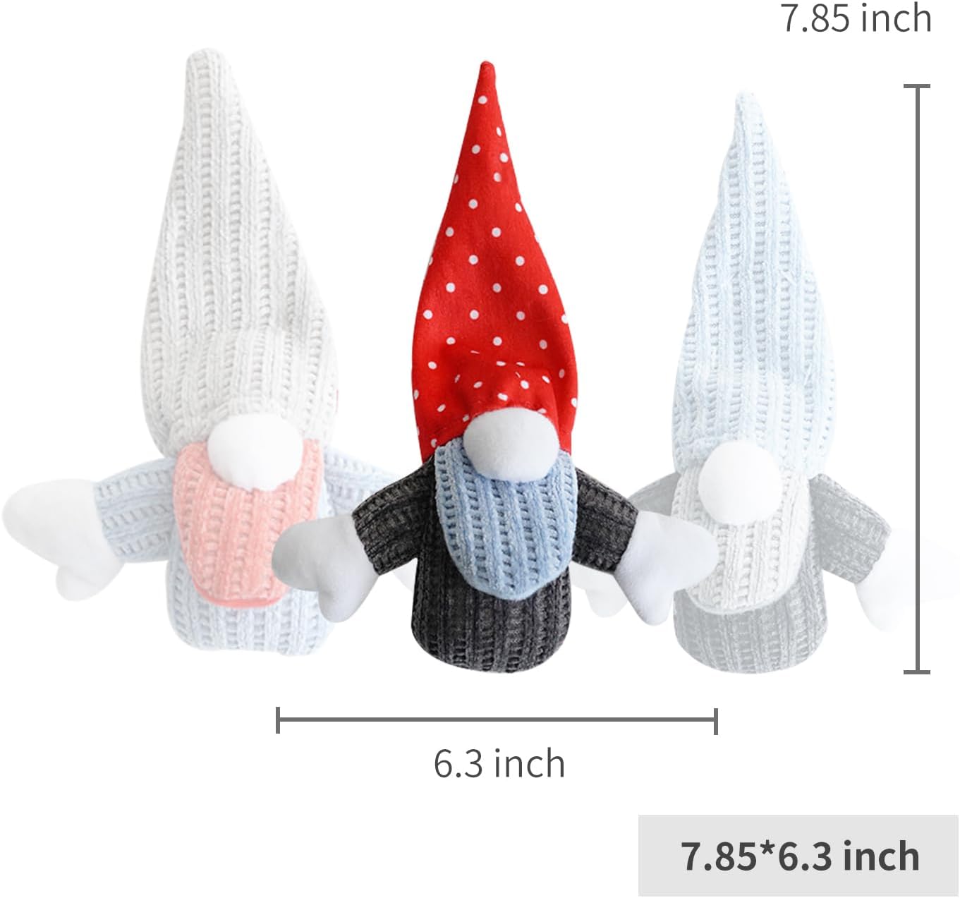 Catnip Toys for Indoor Cats, Paper Sounds 3PCS Plush Rope Cat Chew Toys, Bite Resistant Teething Interactive Catnip Filled Kitten Toy Soft Pet Toy