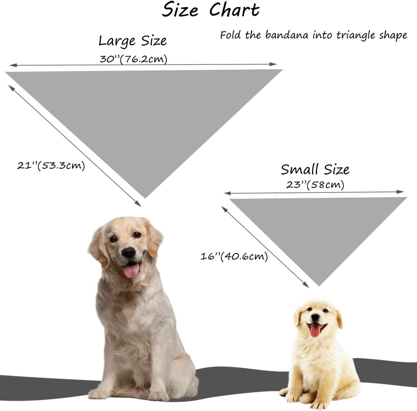 DOGWONG Christmas Dog Bandana, Cotton Washable Soft Dog Scarf Red Green Strip Christmas Tree Dog Bib Scarf Boy Girl Bandana Square Adjustable Dog Bandanas for Small Medium Large Dogs