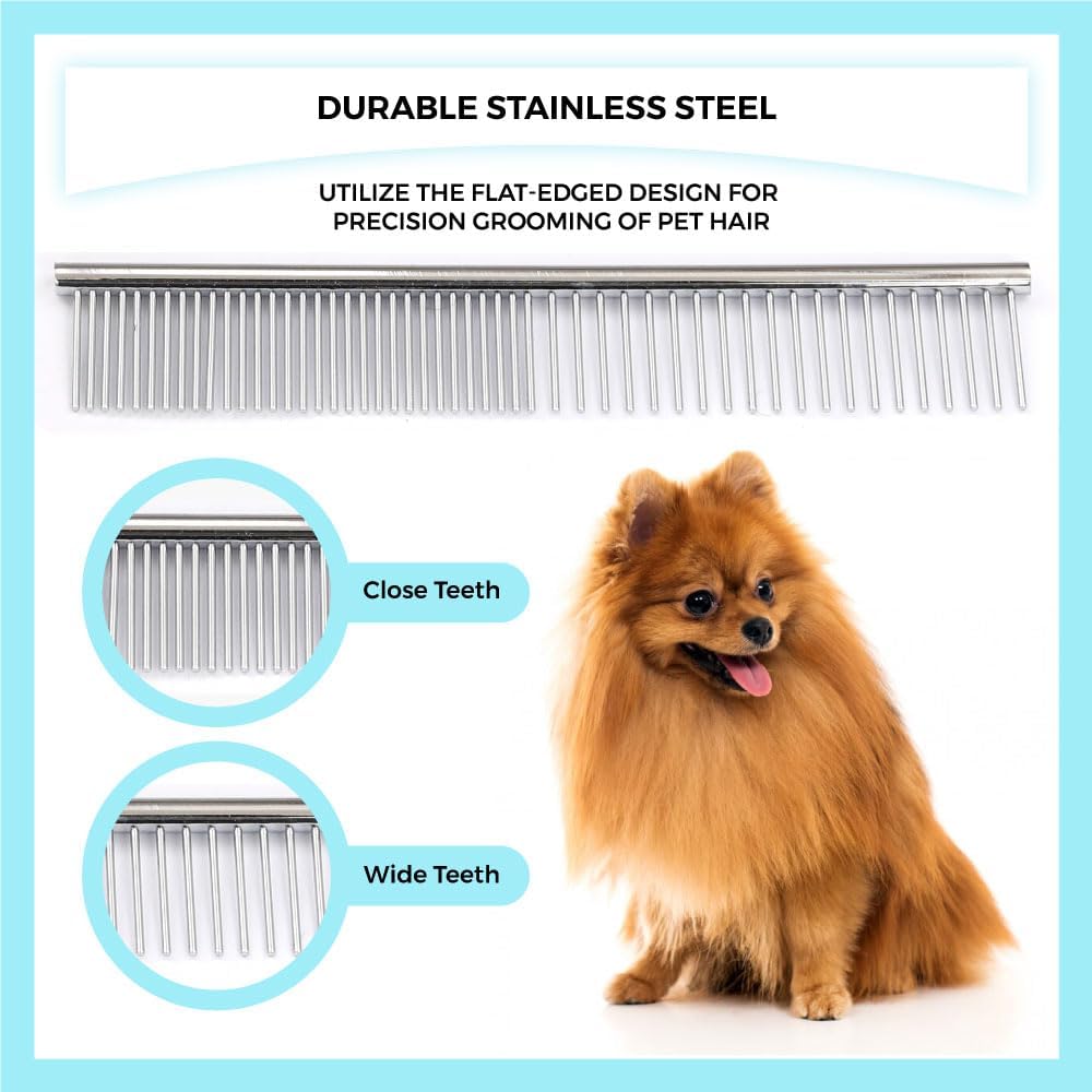 Left-Handed Pet dog Grooming Scissors Set Pro-Grade Curved Shears for Dogs Cats - Precision Crafted Sharp Blades Comfort Grip - Ideal for Cutting Curving Thinning (LH Round Tip Kit)