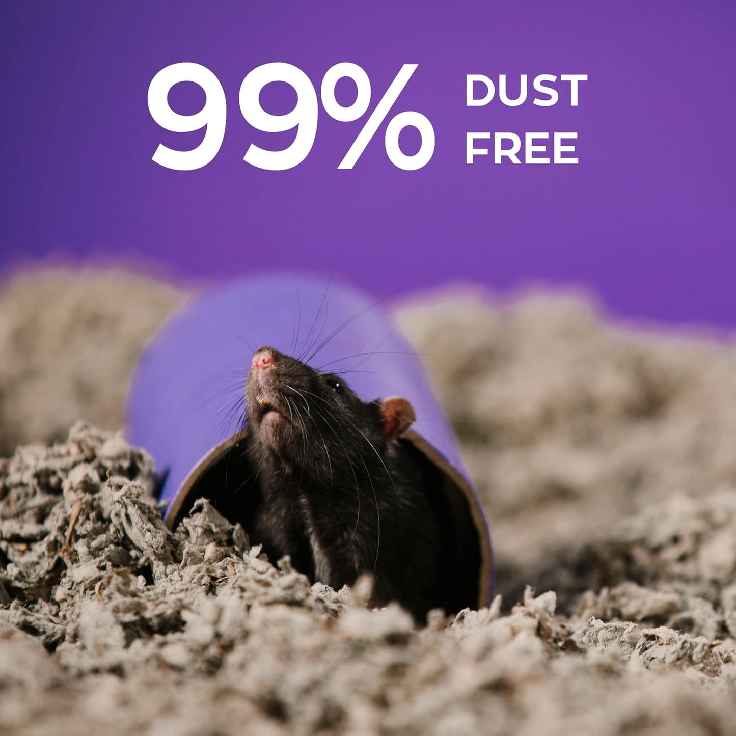 Carefresh 99% Dust-Free Natural Paper Small Pet Bedding with Superior 10 Day Odor Control & Absorption, for Guinea Pigs, Hamsters, Rabbits, & Rats, 60 L