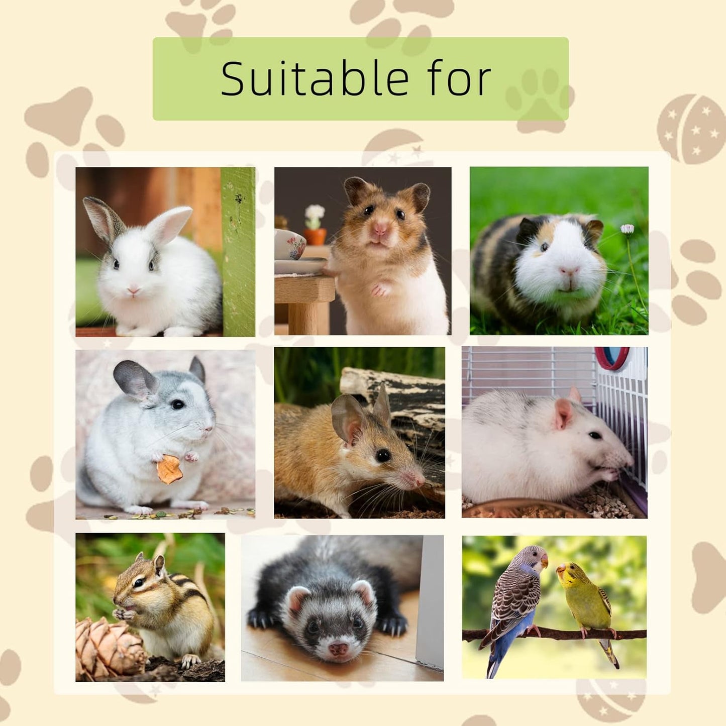 kathson Natural Rabbit Teeth Grinding Stones,15 Pcs Chinchilla Teeth Grinding Toys Lava Stone for Rabbits Hamster Chew Stones Small Animal Mineral Calcium Lava Blocks for Chinchillas Guinea Pig Rat