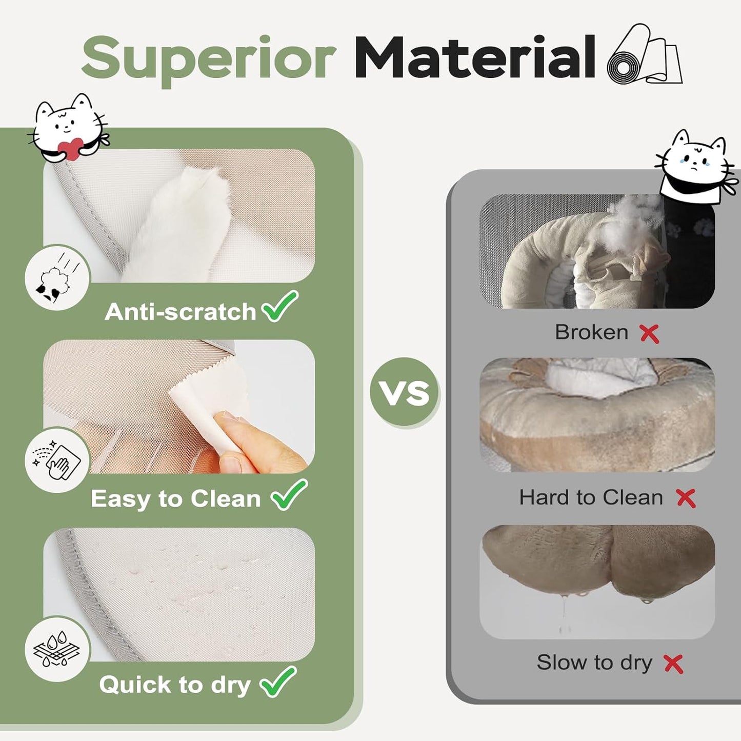 Cat Cone Collar Soft: Comfortable Waterproof Mesh Recovery Cone After Surgery to Stop Licking and Scratch, Alternative to Plastic Elizabeth Head/Neck Cone