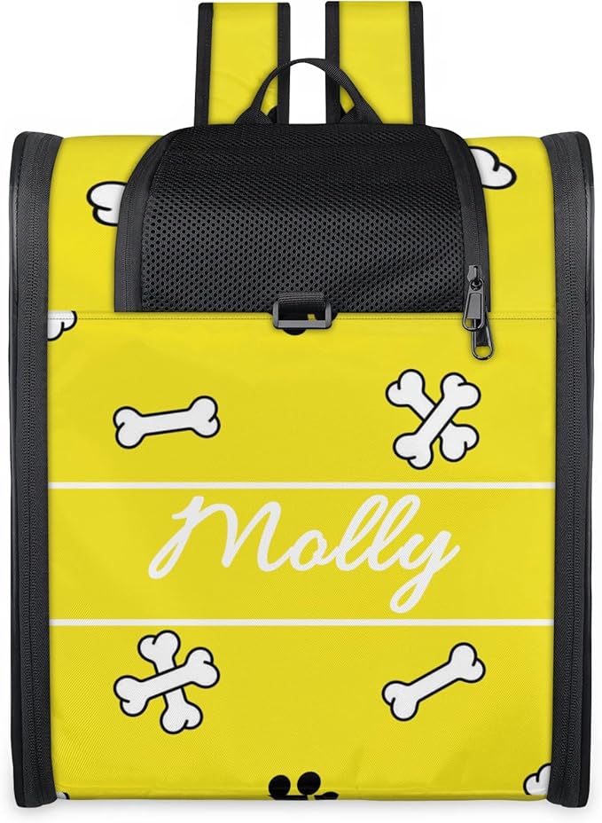 Cat Backpack Carrier-Customizable, Breathable Pet Carrier Backpack for Outdoor Travel/Vet Visits/Daily Use, Adjustable & Secure Design for Small Dogs and Cats Style8