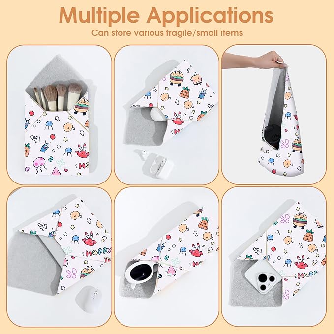 Cat Grooming Wrap for Cutting Nails, 27.5 * 27.5in Self-Adherent Cat Scratching Blanket for Nail Clipping Ear Cleaning Teeth Brushing Cats Anti-Scratch/Escape Swaddle Restraint Bag (White)