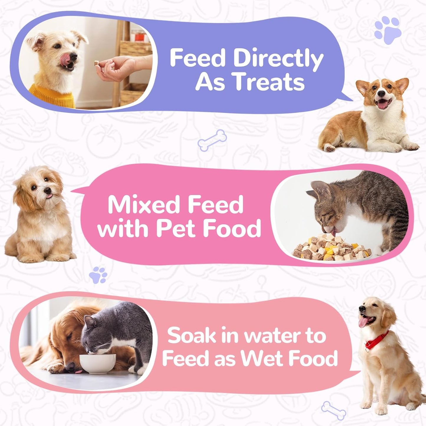 PAWUP Freeze Dried Duck Liver Cat Treats, Dog Liver Treats, High Protein Snack for Dogs, Cats, Healthy Single Ingredient, Rawhide Free, Grain Free, 4.6 oz