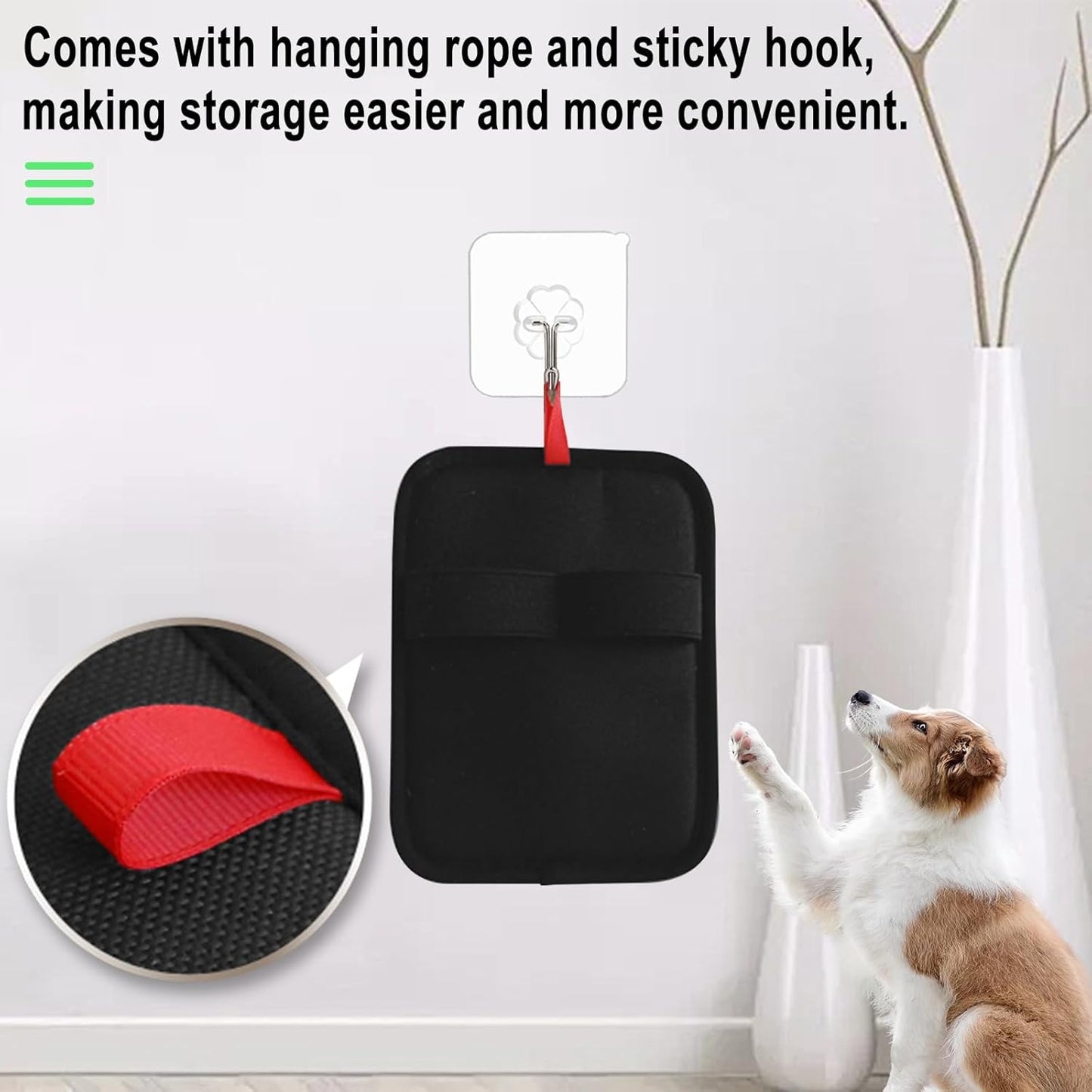 Pet Hair Removal Glove, Magic Brush Pet Hair, Cat Comb, Washable Reusable Dogs Cats Hair Gloves for Furniture, Bed, Sheets, Couch, Clothes, Carpet, Car Seat, Pet Grooming, Curtain (1PCS)