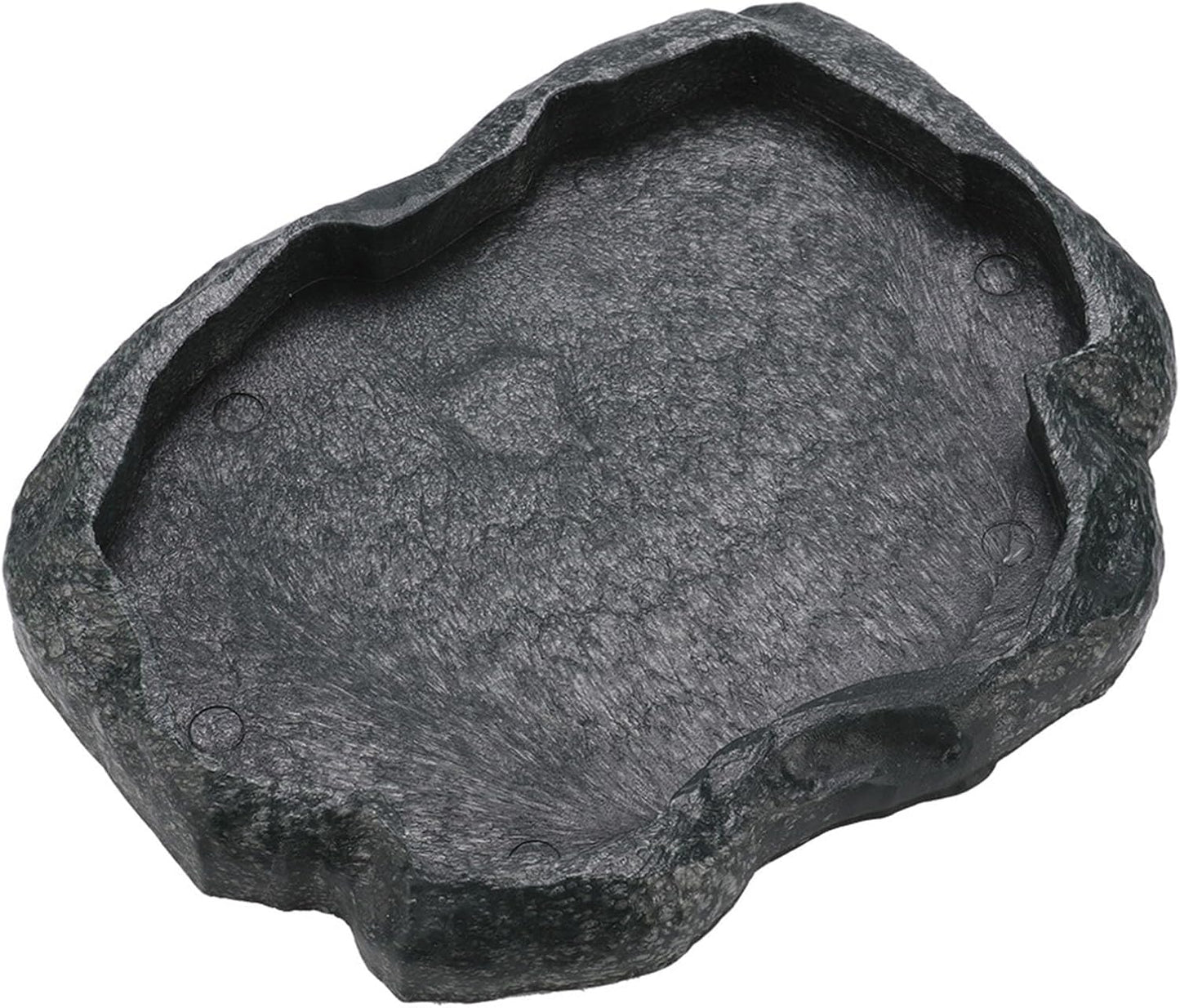 Tortoise Water Dish, 7.1 * 5.5 * 0.8in Reptile Water Dish,Reptile Food Dish Suitable for The Feeding and Watering Needs of Various Pets