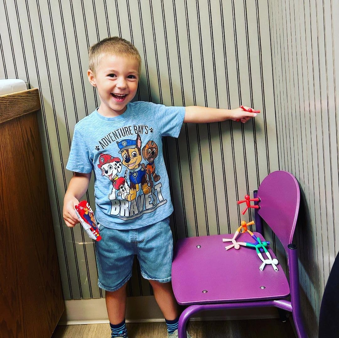 MAGMEN Magnetic Fidget Toys Travel Entertainment for Kids Ages 3+ | STEM Sensory Toys for Airplane, Car Trips & Quiet Play. 40-Piece Mixed Combination