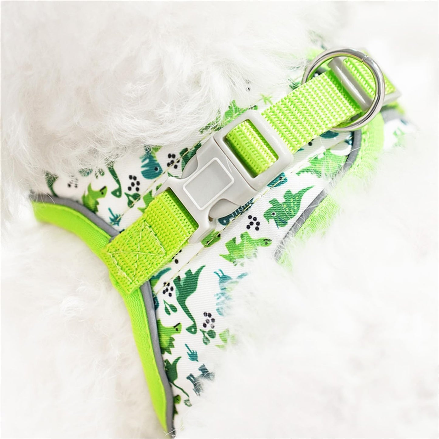 Step in Dog Harness No Pull Honeybee Adjustable Soft Mesh Padded Reflective Pet Vest Harness and Leash Set for Small Medium Dogs