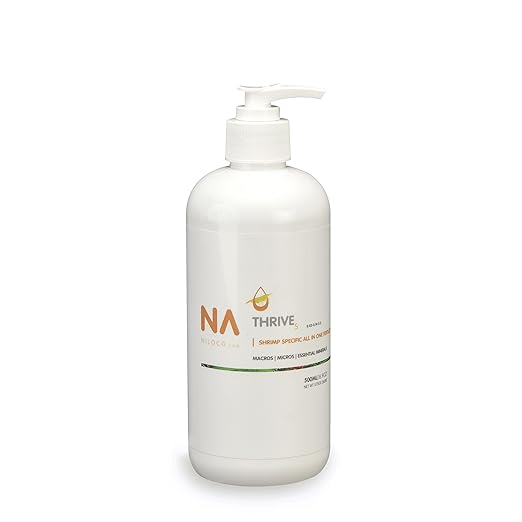 Thrive S Shrimp Specific All in One Aquarium Fertilizer – 500ml Liquid Plant Food – Comprehensive nutrients – Aquarium Nutrition – Convenient to Use – Concentrated Aquarium Plant Fertilizer