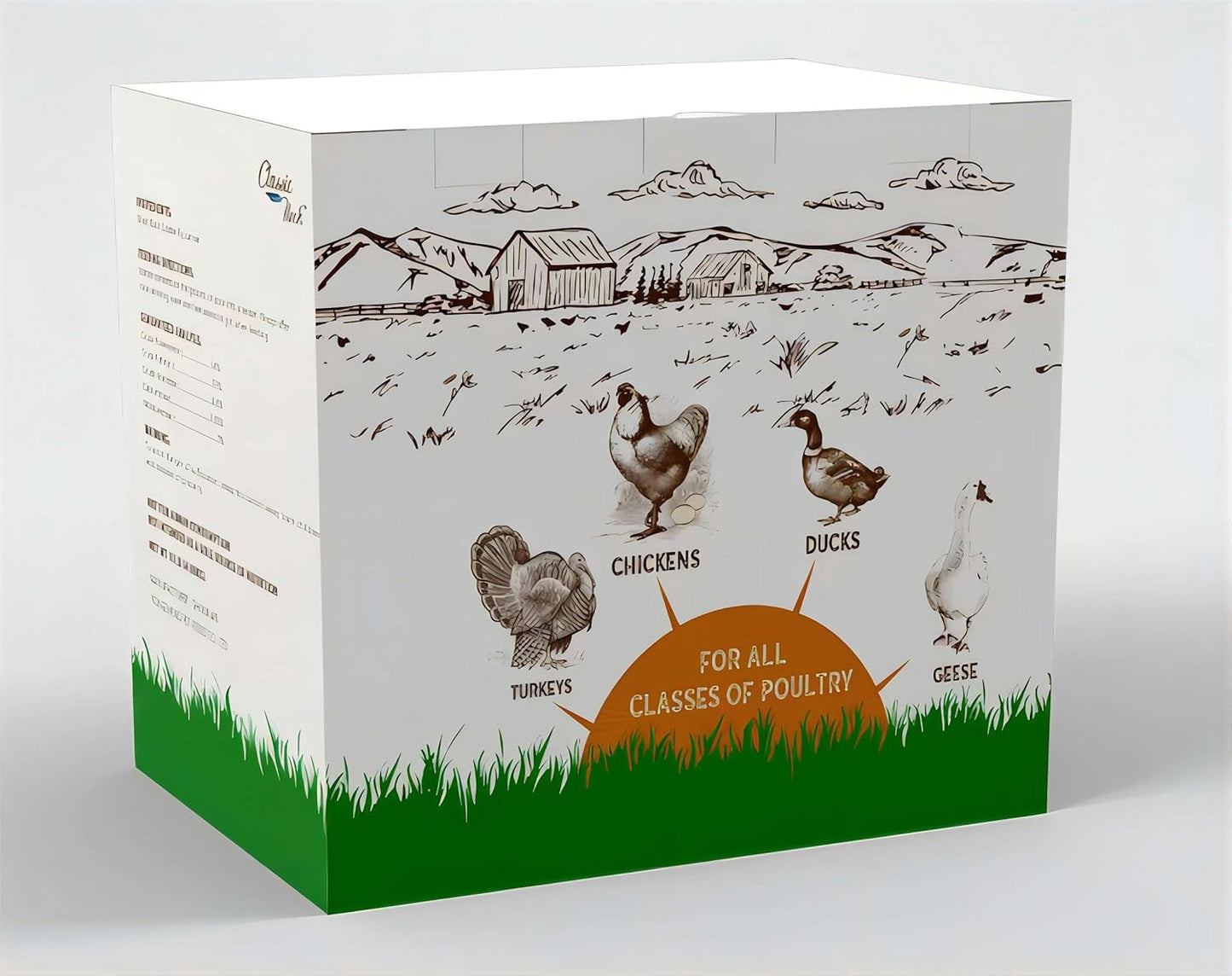 11 lb Black Soldier Fly Larva - BSFL is a high Calc-Rich Chicken Feed with More Calcium Than mealworms.It is a Pure Natural Food That Provides high Protein for Chickens and Birds