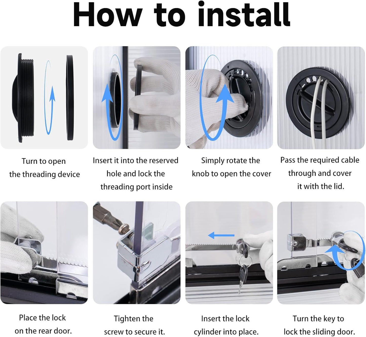 27 Gallon Bearded Dragon Tank, 24"x16"x16" Reptile Terrarium, Small Reptile Enclosure with Aluminum Frame, Mesh Top, Sliding Lock Doors