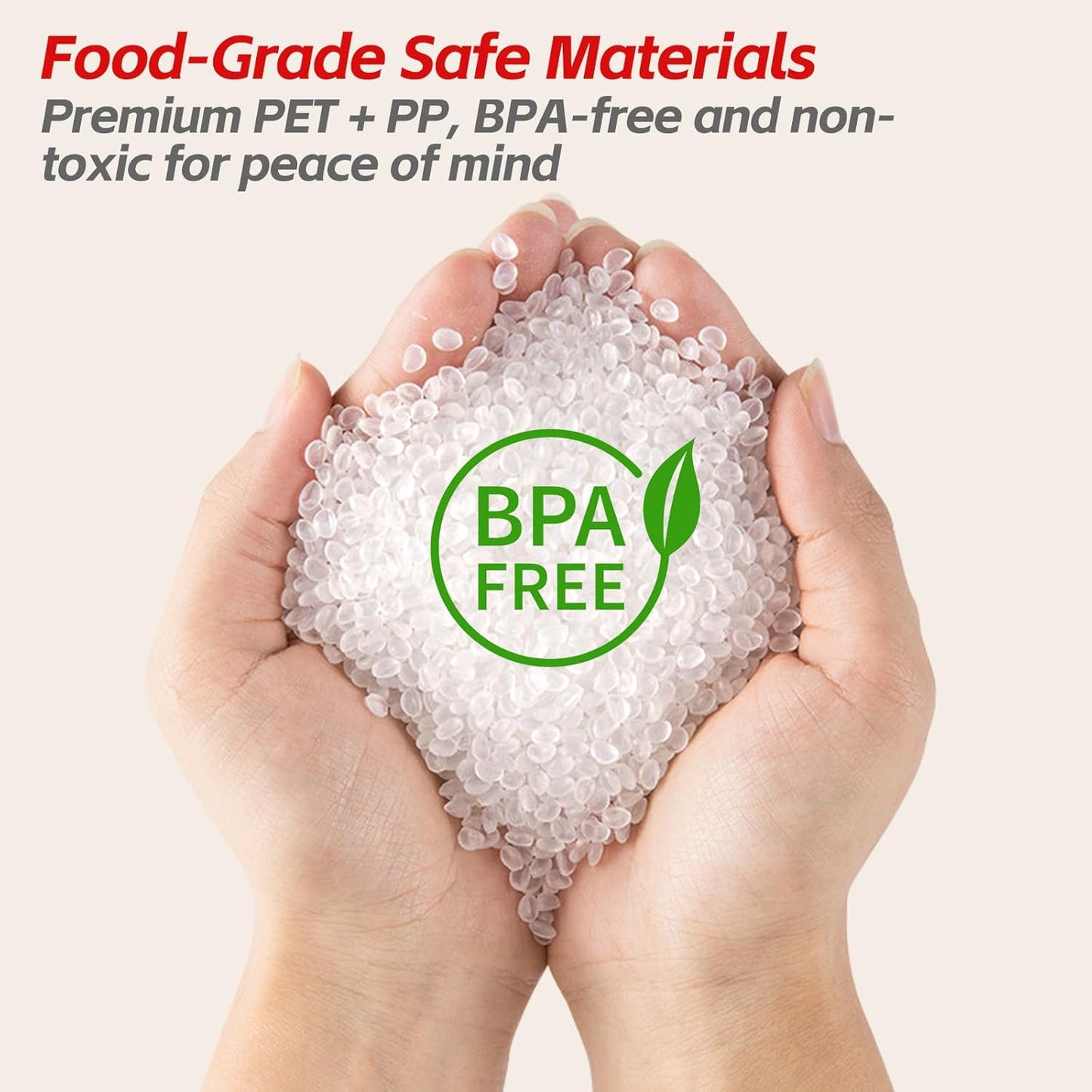 Portable Dog Water Bottle – 19 oz, Exclusive Latest Large Wide-Mouth Folding Design, Durable Handle Strap, Food-Grade Plastic, Ideal for Walking, Hiking & Outdoor Travel(Light brown)