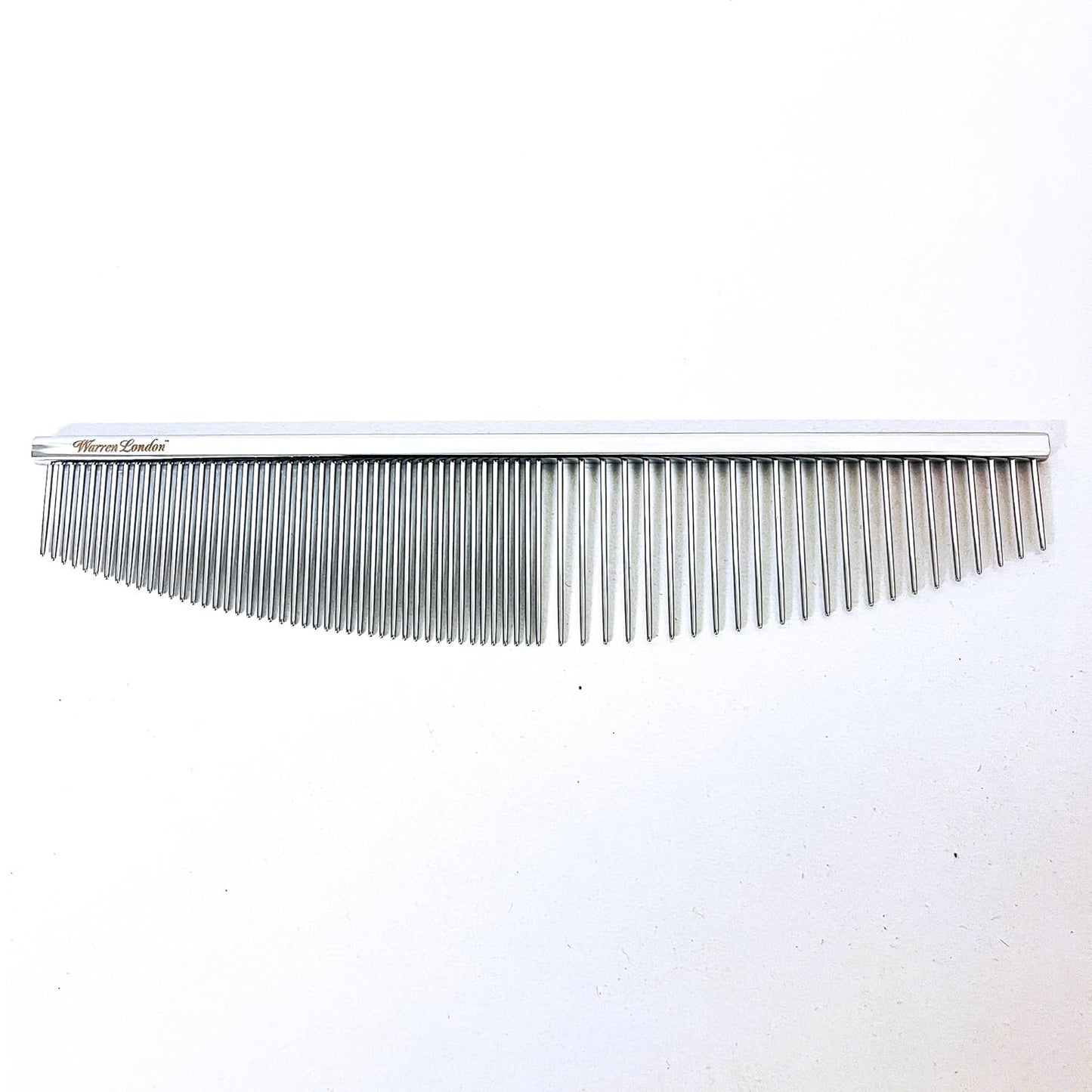 Warren London Copper Crescent Comb 6.5 inches – Premium Dog Grooming Comb for Professional-Quality Results Comfort Control Durability and Detail