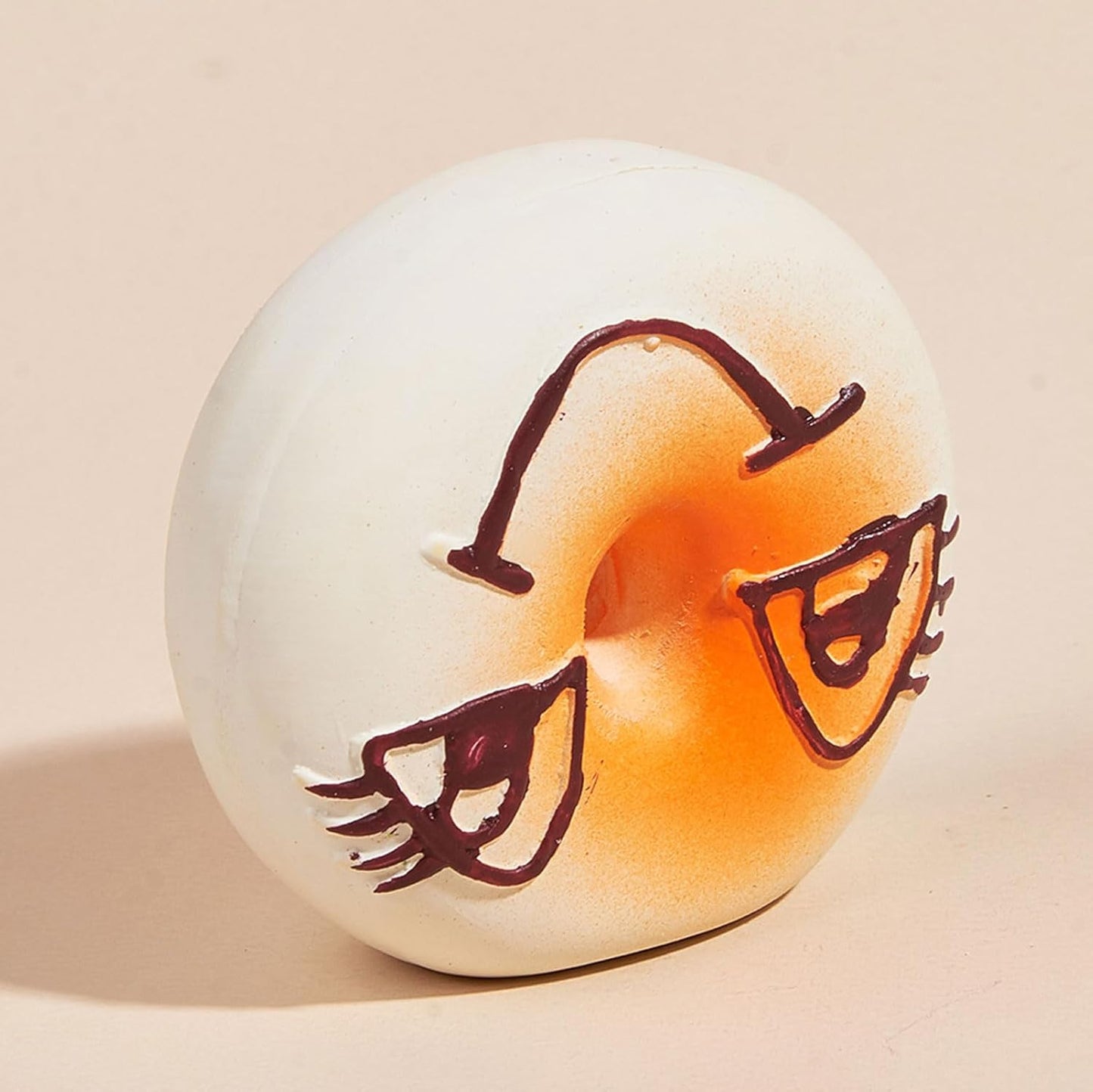 Smile Face Dog Squeaky Toys Soft Latex Squeak Balls for Puppy Small Pet Dogs 3 Pcs/Set