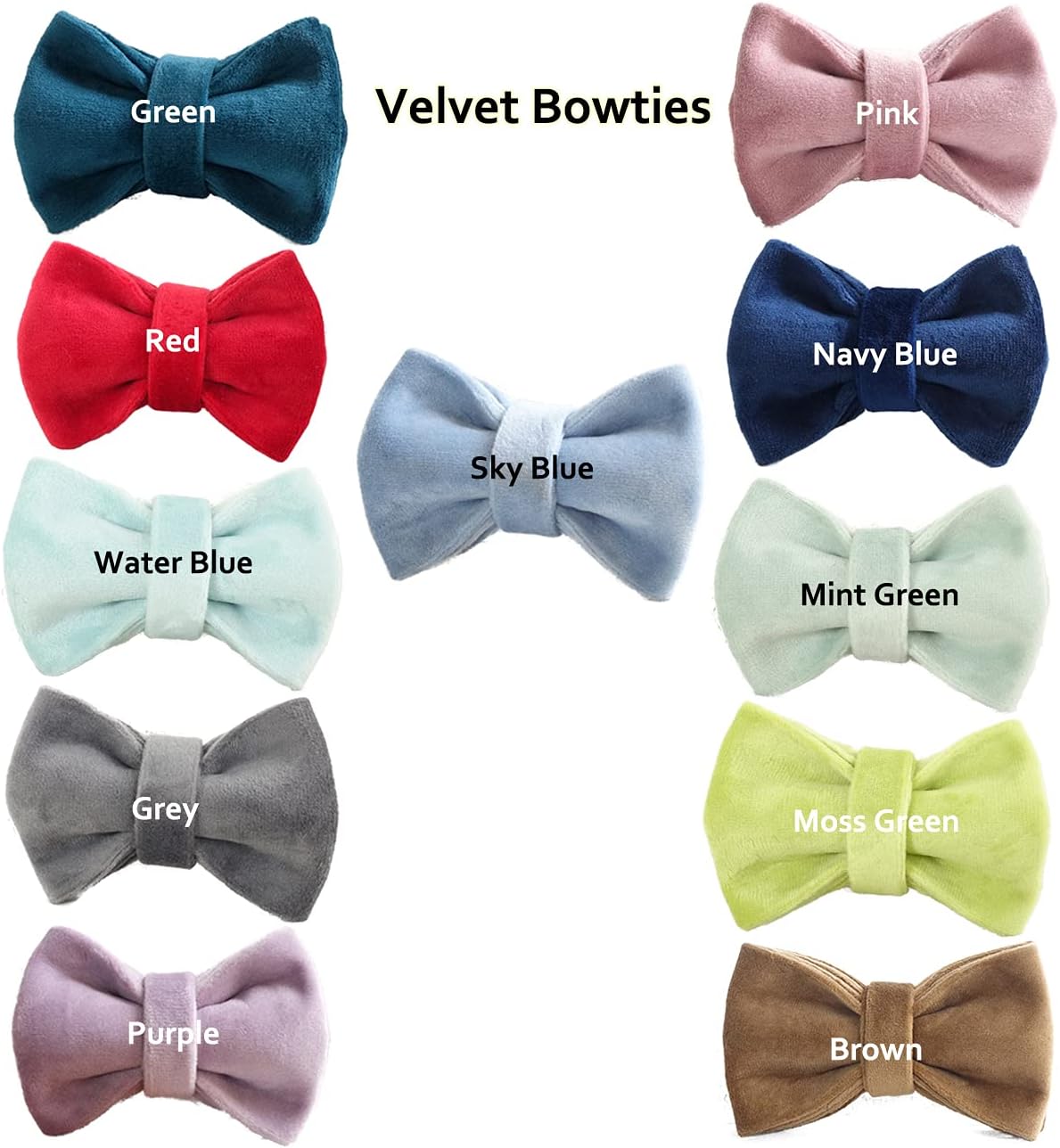 Cat Collar Personalized with Name Engraved and Bell, Customized Velvet Collars for Puppy Kittens (Grey, L)