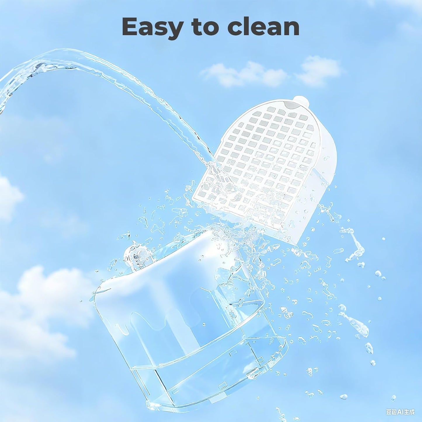 mini&moe Bird Bath for Cage, 4 in 1 Multifunction Birds House/Bath/Litter Box/Feeder Room, Bird Cage Accessories for Pet Birds Conure Budgies Cockatiels Lovebird,Finches, Parakeets, Mannikin, Pink