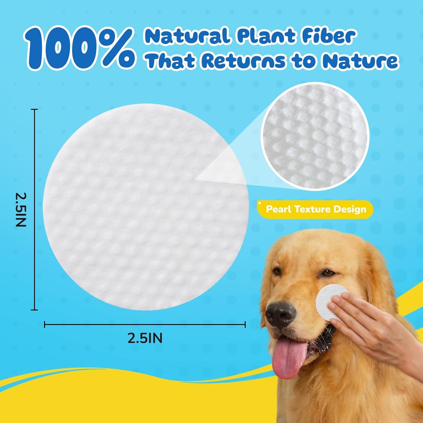 Pet Eye Wipes for Dogs & Cats – 240 Pcs Unscented Tear Stain Remover Wipes,Gentle Cleaning for Eye Discharge, Crust & Debris,Safe for Face, Wrinkles & Grooming,Hypoallergenic Dog & Cat Eye Wipes