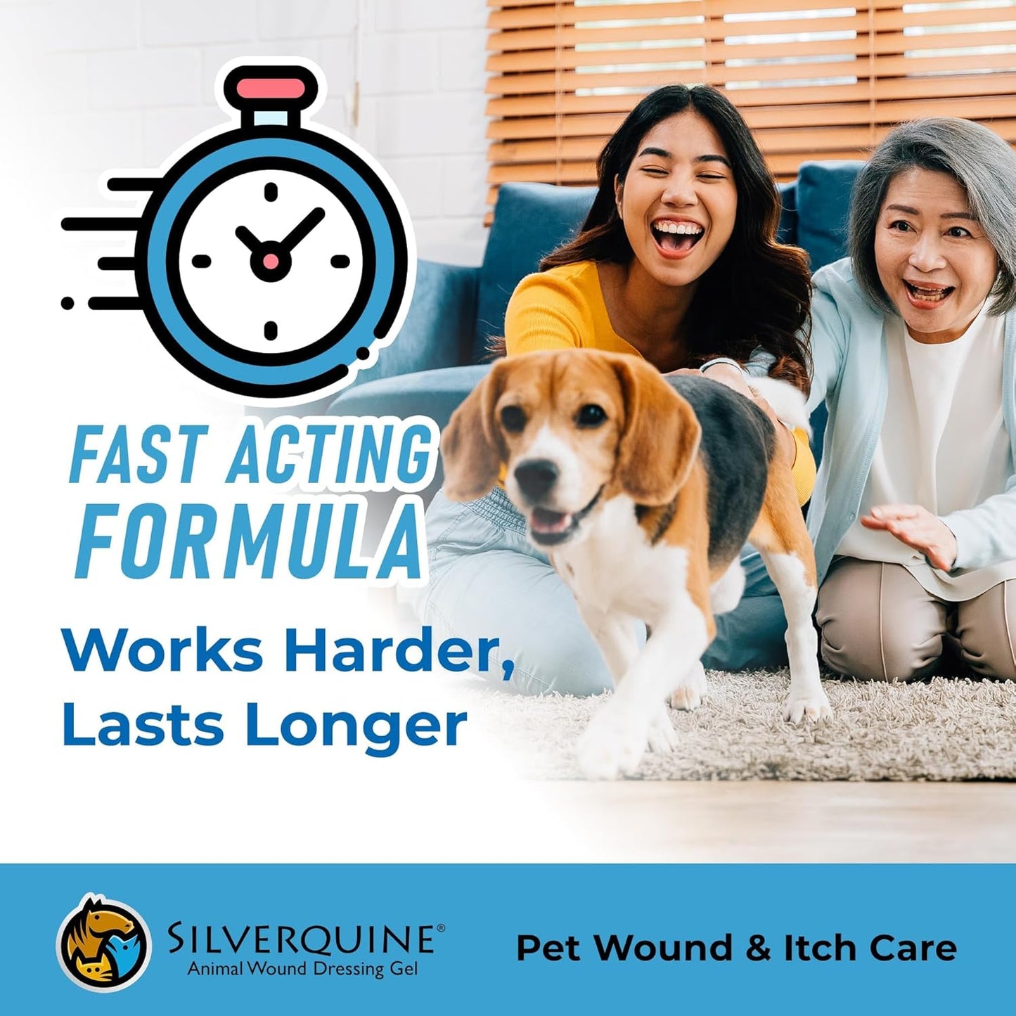 Hot Spot Gel for Dogs and Cats - Dog Wound & Pet Skin Irritation Solution for Birds, Hamsters, Emergency Kit, Hydrogel Ointment for Cuts, Burns, Itch, Pet Restoration & Wellness - 1.5 Oz