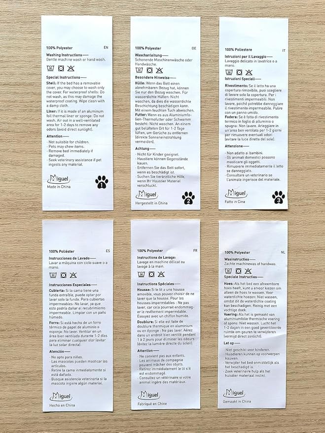 Miguel Washable Dog Bed with Removable Cushion for Small Dogs, Easy to Wash Pet Sofa Bed with Side, Rectangle Bolster Cat Bed Calming Cuddle Puppy Bed with Anti-Slip Bottom, Dark Brown 20 Inch