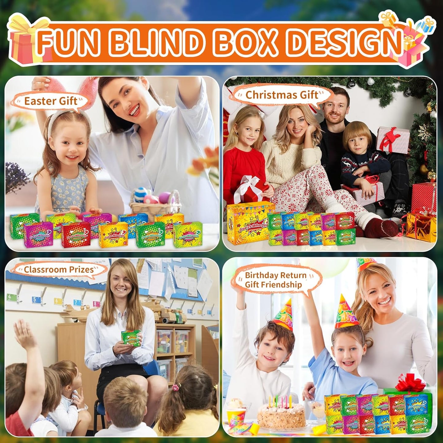 Party Favors for Kids - 24 Pack 72 Kinds of Animals Building Block Toy Goodie Bags Fillers Classroom Carnival Prizes Stuffers Gifts Building Set, Christmas Birthday Gift for Boys Girls Ages 6-12