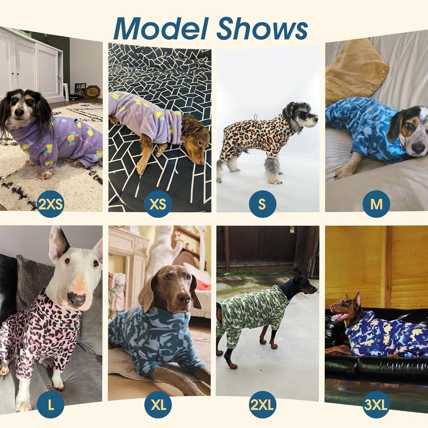 ROZKITCH Dog Jackets for Large Dogs Camo with Long Sleeve, Pet Windproof Warm Cold Weather Jacket Vest with Luminous Zipper, Jumpsuit Apparel Outfit Clothes for Small Medium Large Dog Camo XS