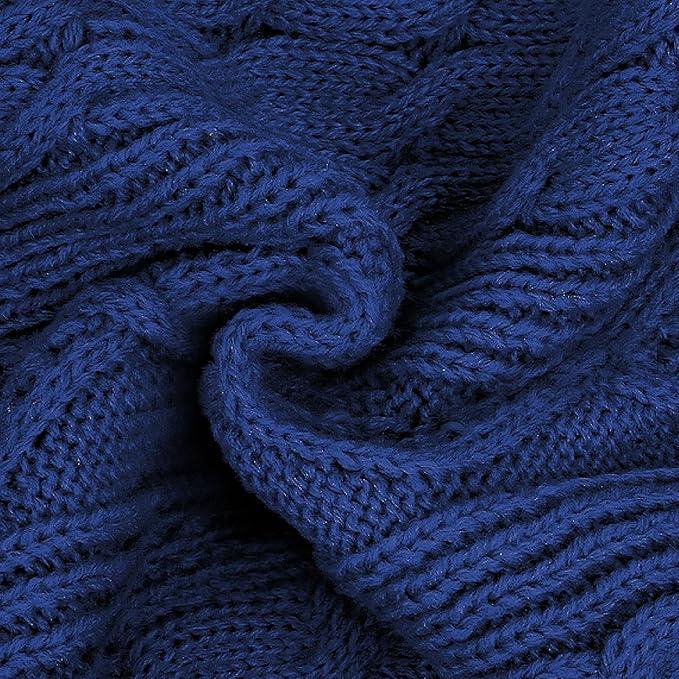 KYEESE Dog Sweater Warm Turtleneck Medium Dogs Sweater Thick Pet Coat for Fall Winter Cold Weather Soft Pullover Dog Sweaters for Medium Dogs Boy Stretchy Knitwear Cat Clothes with Gingham Patchwork