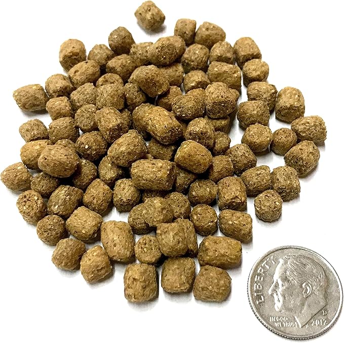 BIG Kahuna Koi Fish Food- 1lbs Food – Made in The USA - Koi Food Floating Pellets – 3/16" - 1/4" Pellet Size – 32% Protein Fish Food – Rich in Nutrients