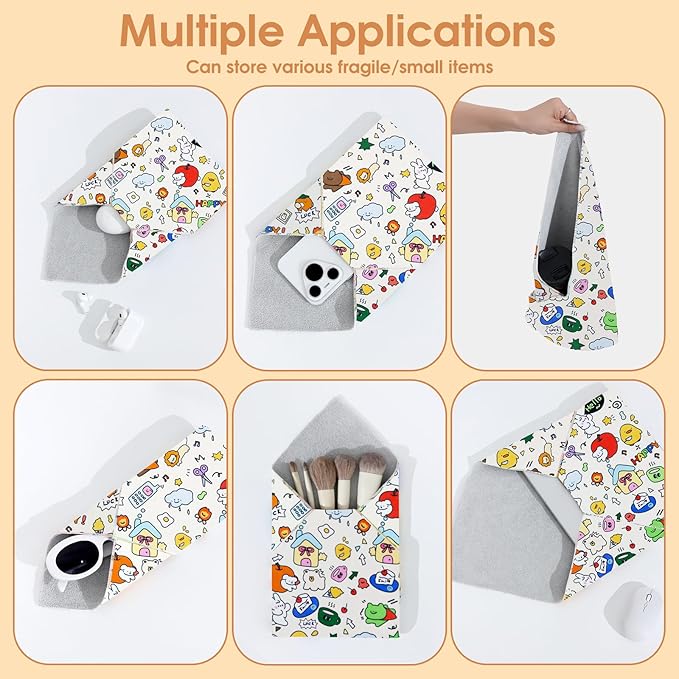 Cat Grooming Wrap for Cutting Nails, 27.5 * 27.5in Self-Adherent Cat Scratching Blanket for Nail Clipping Ear Cleaning Teeth Brushing Cats Anti-Scratch/Escape Swaddle Restraint Bag (Yellow)