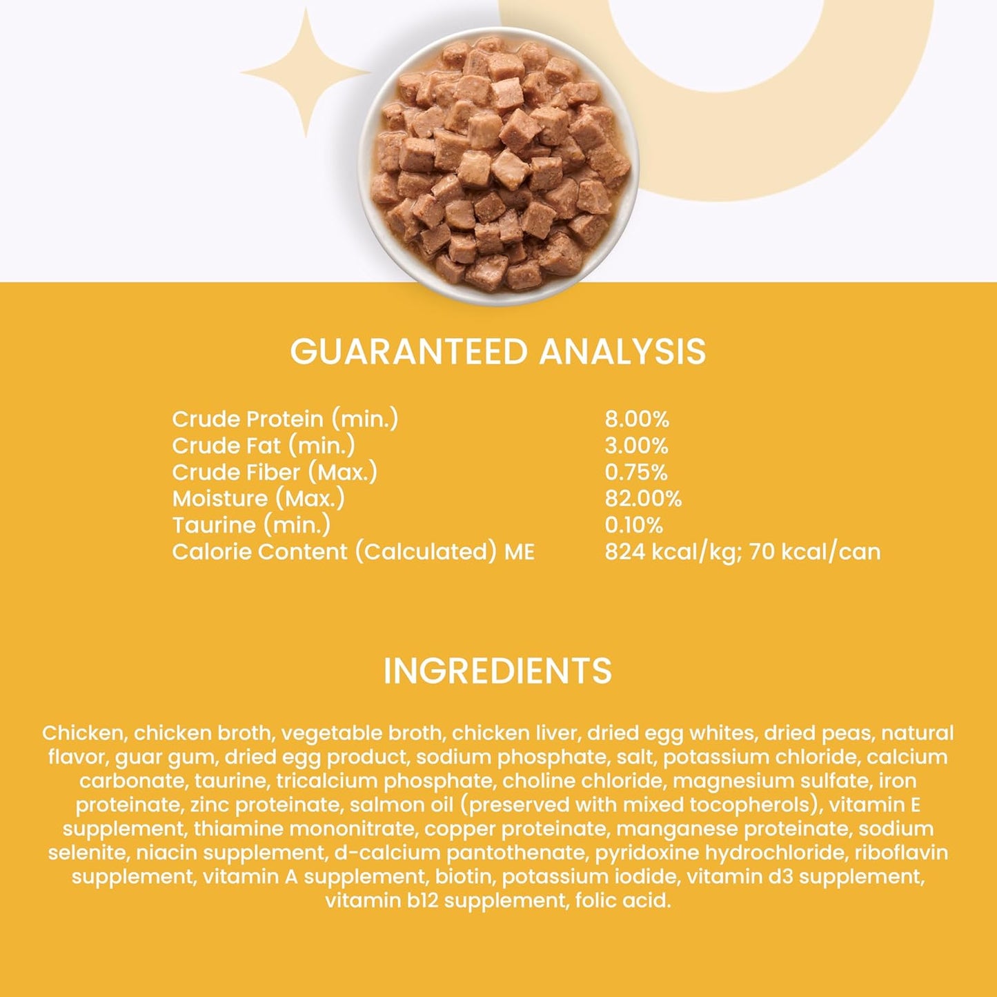 I and love and you Wet Cat Food - Chicky-Da-Lish Stew - Chicken Recipe, Grain Free, Filler Free, 3oz Pack of 24 Cans