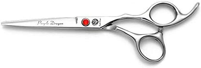 Purple Dragon 5"/5.5"/6"/6.5"/7"/7.5"/8"/9"/10" Sharp Edge Hair Cutting Shears Pet/Puppy/Cat Grooming Scissors with Bag - Perfect for Barber or Dog Groomer