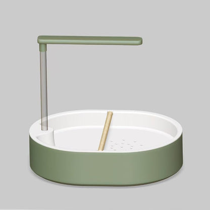 Bird Bath, Automatic Parrot Shower Bath, Birds Shower Bathtub with Running Water, Birdcage, Medium Birds Parakeet Budgies Cockatiels Conures Finches, Lovebird