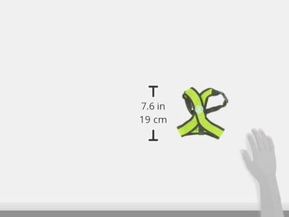 Gooby Comfort X Head In Harness - Green, Medium - No Pull Small Dog Harness Patented Choke-Free X Frame - Perfect on the Go Dog Harness for Medium Dogs No Pull or Small Dogs for Indoor and Outdoor Use