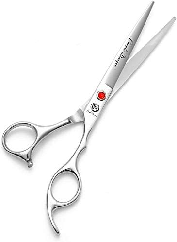 Purple Dragon 5"/5.5"/6"/6.5"/7"/7.5"/8"/9"/10" Sharp Edge Hair Cutting Shears Pet/Puppy/Cat Grooming Scissors with Bag - Perfect for Barber or Dog Groomer