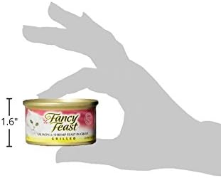 Fancy Feast Salmon & Shrimp Cat Food, 3 oz