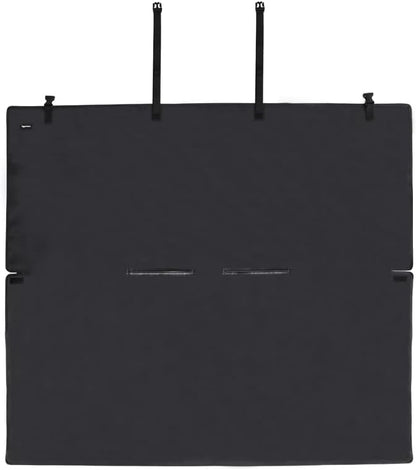 Amazon Basics Waterproof Car Back Bench Seat Cover Protector for Dog - 56 x 47 inch, Black