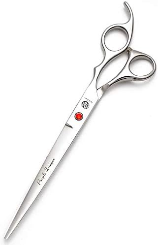 Purple Dragon 5"/5.5"/6"/6.5"/7"/7.5"/8"/9"/10" Sharp Edge Hair Cutting Shears Pet/Puppy/Cat Grooming Scissors with Bag - Perfect for Barber or Dog Groomer