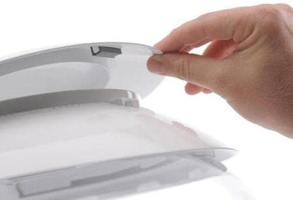 biOrb Halo 15 Acrylic 4-Gallon Aquarium with Multi-Color Remote-Controlled LED Lights Modern Compact Tank for Tabletop or Desktop Display, White