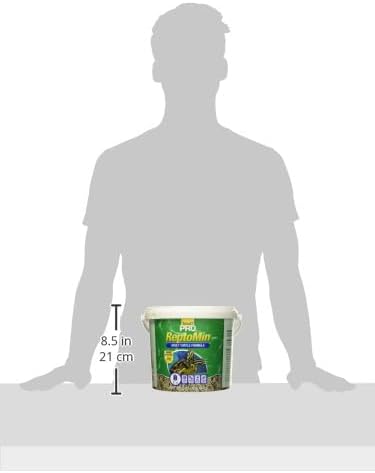 Tetra ReptoMin Pro Sticks Adult Turtle Formula Daily Diet for Aquatic Turtles, 2.54 Pounds